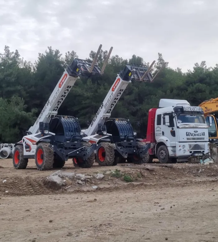 Makine parkından — iş öncesi hazırlık